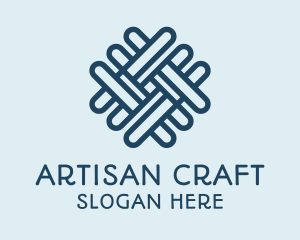 Fabric Pattern Handicrafts logo design