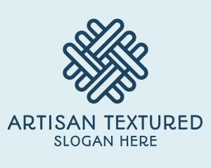 Fabric Pattern Handicrafts logo design