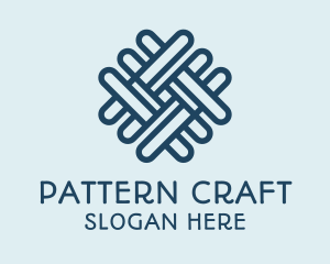 Fabric Pattern Handicrafts logo design