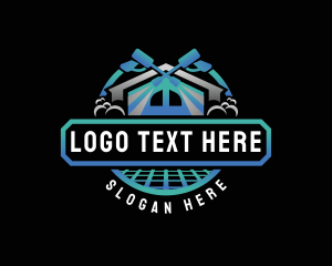 Power Wash - Power Washer Cleaner logo design