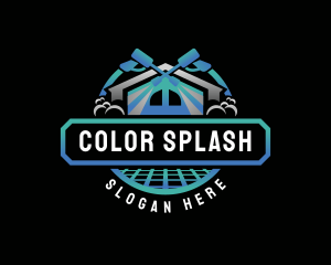 Power Washer Cleaner logo design