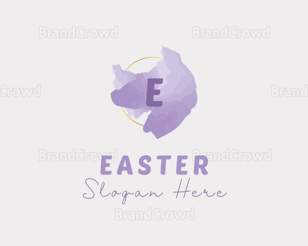 Purple Watercolor Fashion Logo