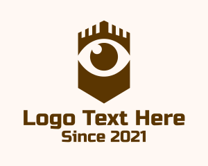 Optometrist - Turret Eye Tower logo design