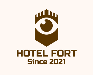 Turret Eye Tower  logo design