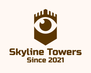 Turret Eye Tower  logo design