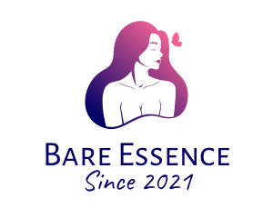 Sexy Nude Model  logo design