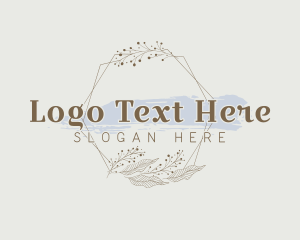 Foliage - Watercolor Floral Business logo design