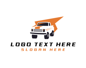 Truck - Pickup Car Automobile logo design
