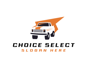 Pickup Car Automobile logo design