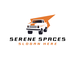 Pickup Car Automobile logo design