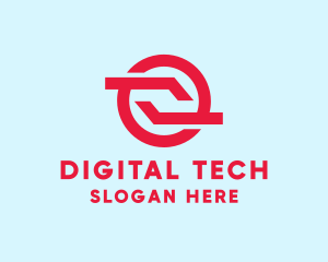 Digital Tech Company logo design