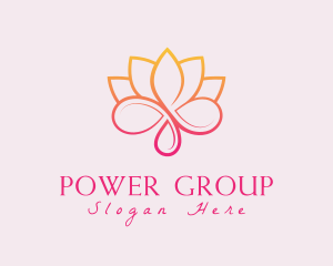 Extract - Flower Lotus Natural Oil logo design