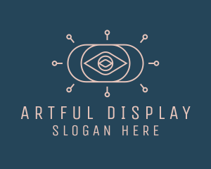 Mystical Fortune Teller Eye logo design