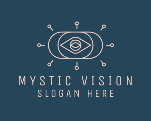 Fortune Teller - Mystical Fortune Teller Eye logo design