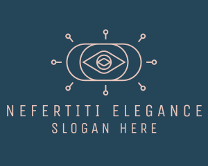 Mystical Fortune Teller Eye logo design