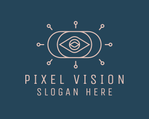 Visual - Mystical Fortune Teller Eye logo design