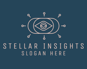 Astrological - Mystical Fortune Teller Eye logo design
