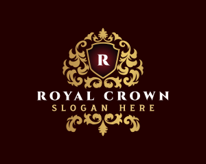 Royal Luxury Shield logo design