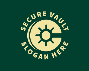 Vault - Coin Vault Letter C logo design