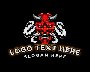 Cigar - Demon Smoke Gaming logo design