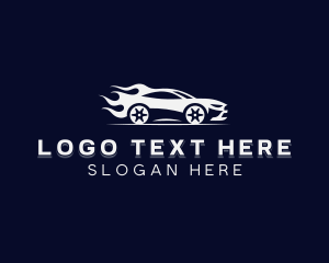 Speed - Speed Racer Car logo design