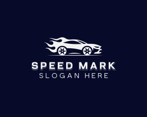 Speed Racer Car logo design