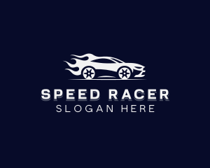 Speed Racer Car logo design