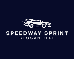 Racer - Speed Racer Car logo design