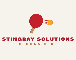 Ping Pong Hit logo design