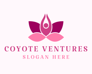 Wellness Lotus Spa logo design