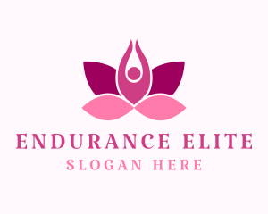 Wellness Lotus Spa logo design