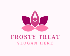 Wellness Lotus Spa logo design