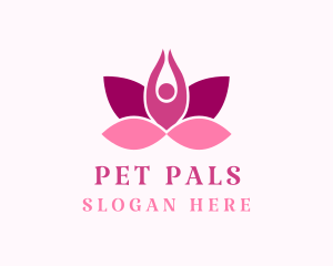 Wellness Lotus Spa logo design