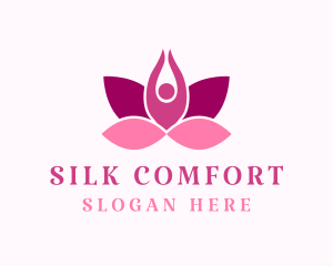 Wellness Lotus Spa logo design