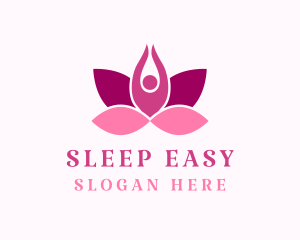 Wellness Lotus Spa logo design