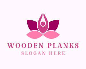 Wellness Lotus Spa logo design