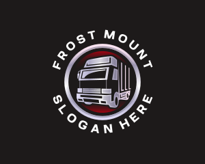 Truck Freight Delivery logo design