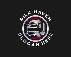 Truck Freight Delivery logo design