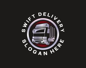 Delivery - Truck Freight Delivery logo design