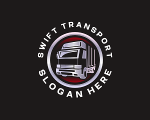 Truck Freight Delivery logo design