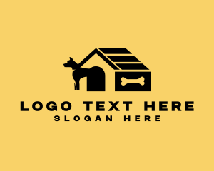 Treat - Dog Bone Kennel logo design