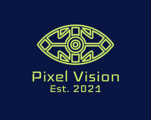 Minimalist Gaming Eye   logo design