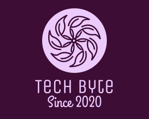 Environment - Spa Violet Flower logo design