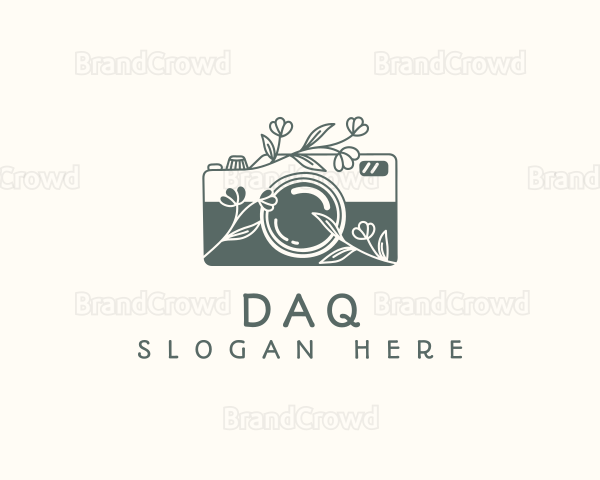 Floral Camera Studio Logo