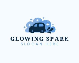 Shine - Car Wash Bubbles logo design