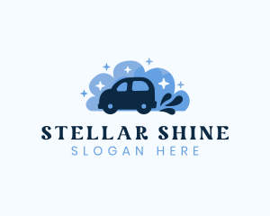 Car Wash Bubbles logo design