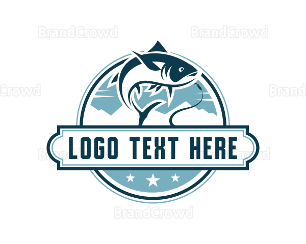 Fisherman Aquatic Sailing Logo