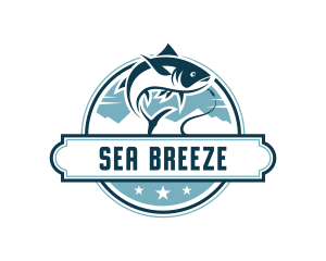 Fisherman Aquatic Sailing logo design