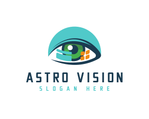 Vision Technology Software logo design