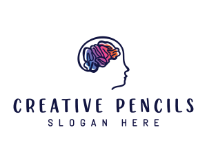 Brain Creative Mind logo design